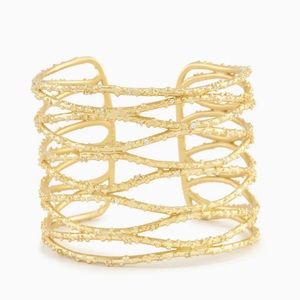 Kendra Scott Nicolas Cuff Bracelet In Gold